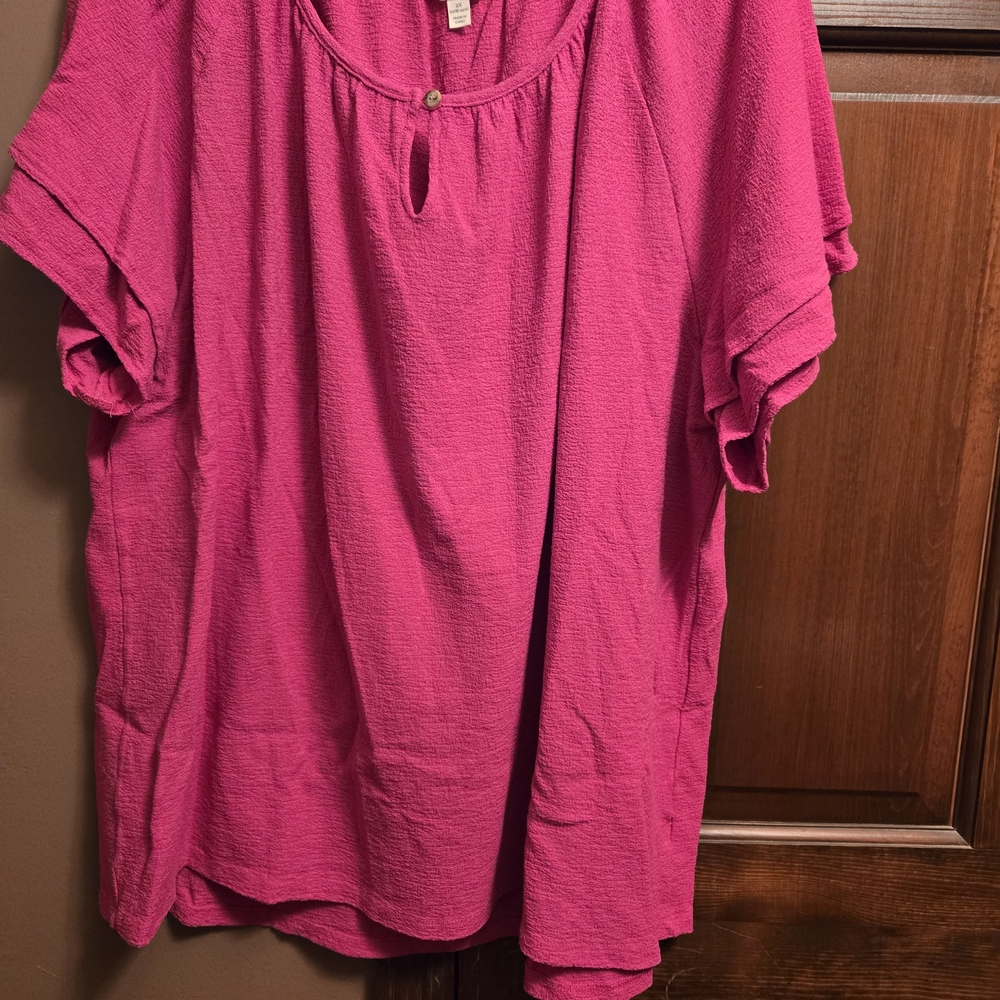 Terra & Sky Pink Blouse